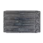 BRADY - Piastra entr. alluminio 4 steli per mors. ABB/EN - 1 pezzi.