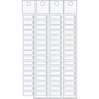 BRADY - Targhetta mors. WI TE 6X15 - 1024 TAG.