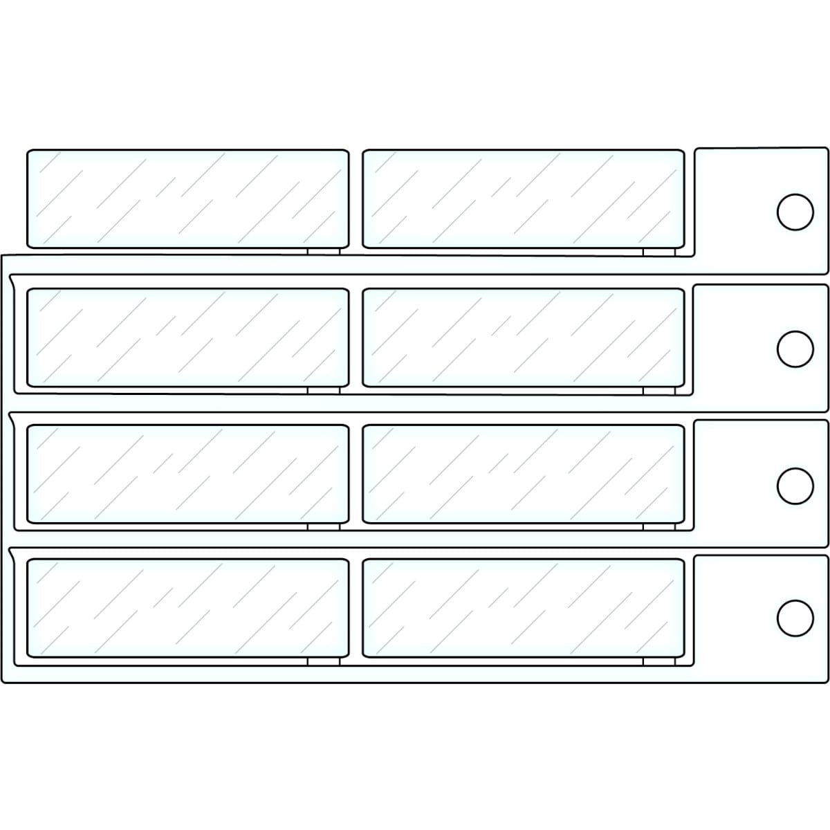 BRADY - VETRINO 15X49 - 240 PEZZI