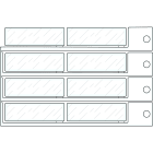 BRADY - VETRINO 15X49 - 240 PEZZI