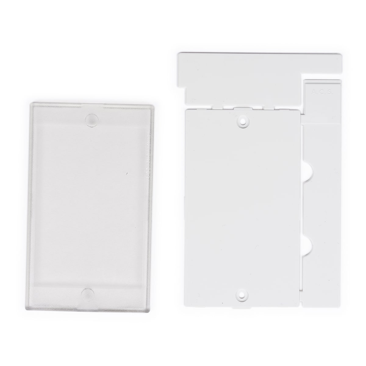 BRADY - Kit targa quadro tipo 2 bianco - 1 kit.