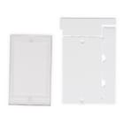 BRADY - Kit targa quadro tipo 2 bianco - 1 kit.