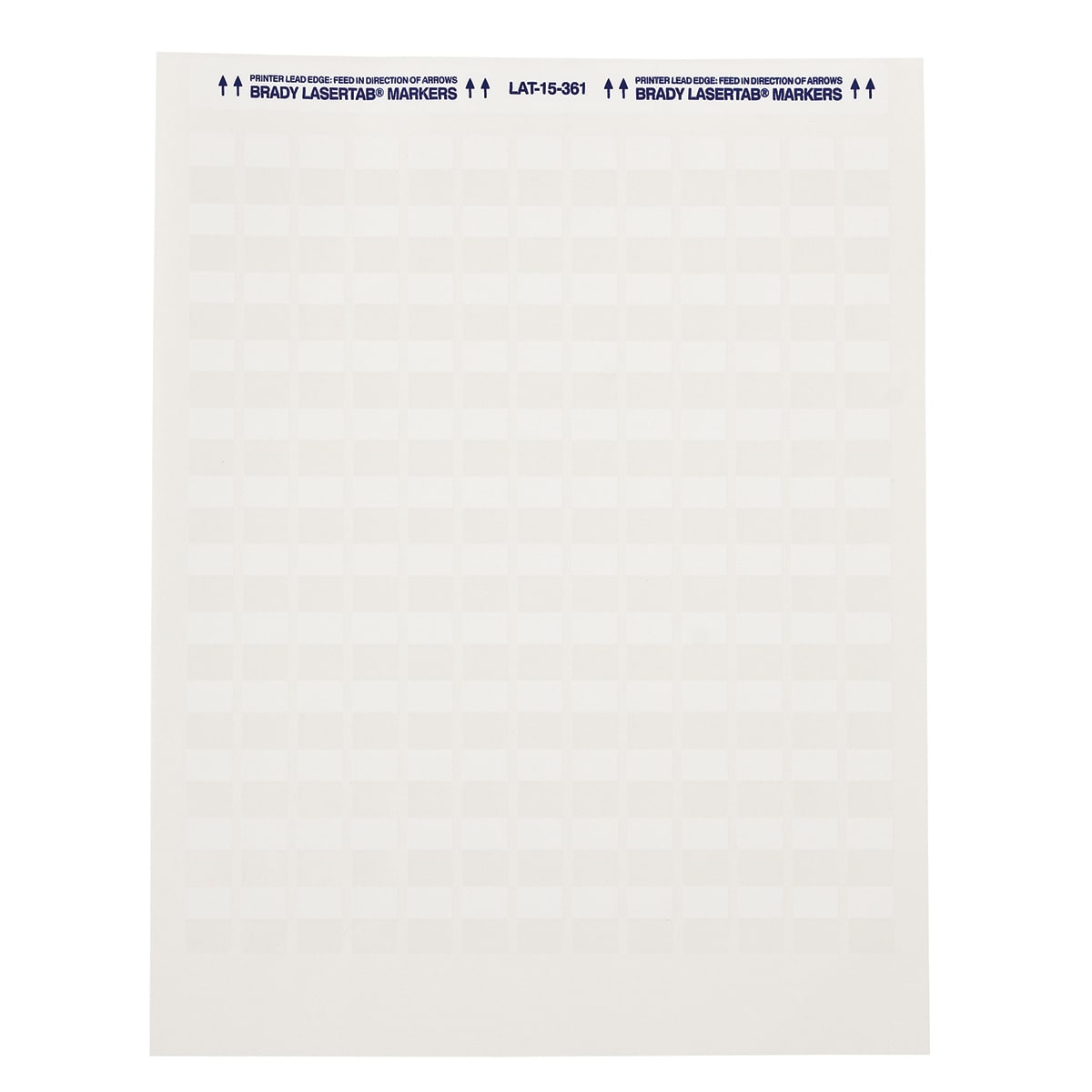 BRADY - Etichette per stampa laser LaserTab
