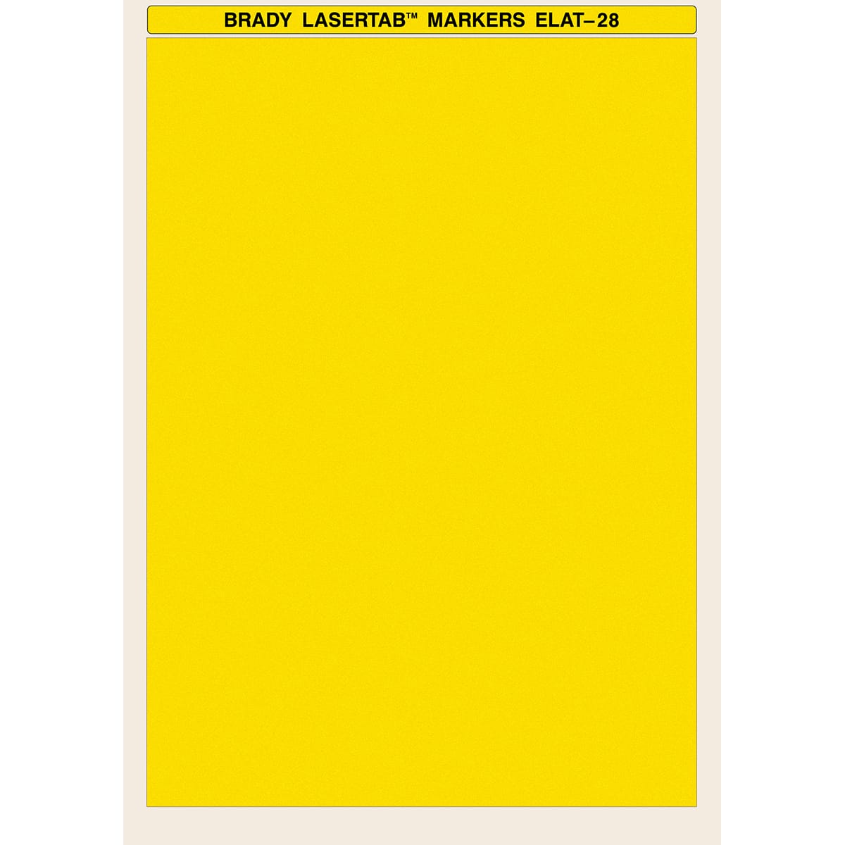 BRADY - Etichette LaserTab per stampa laser