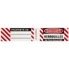 BRADY - Etichette per lucchetti in acciaio 050283