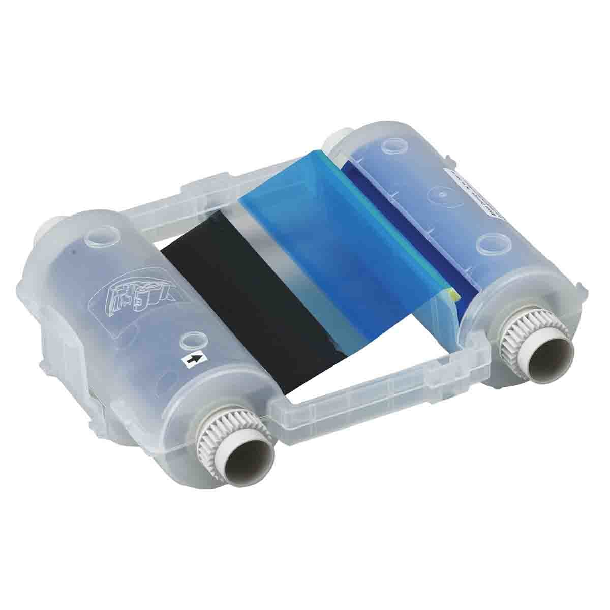 BRADY - Nastro nero e blu da 105 mm