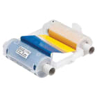 BRADY - Nastro nero/rosso/blu/giallo da 105 mm