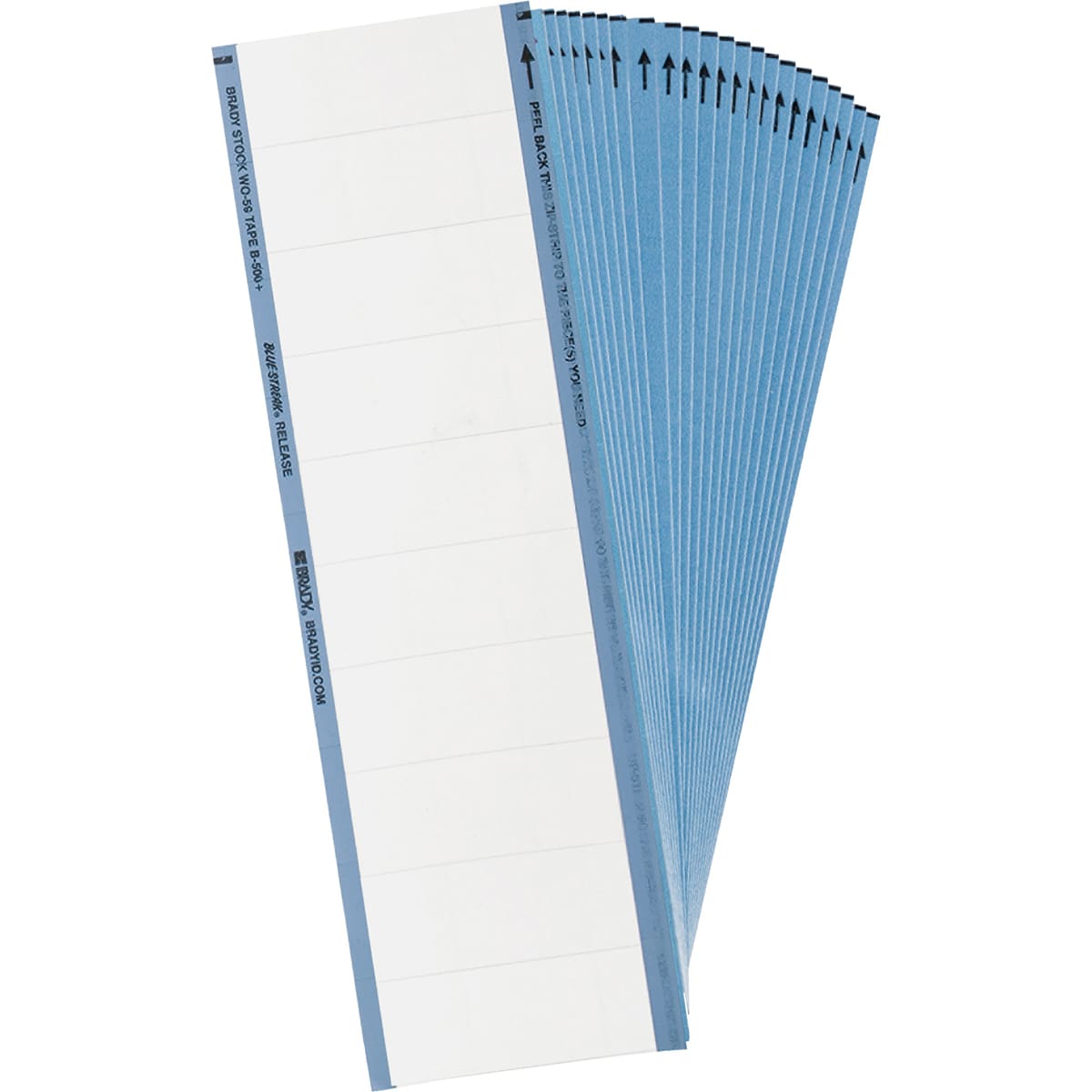 BRADY - Etichette scrivibili – (25 fogli) 101802
