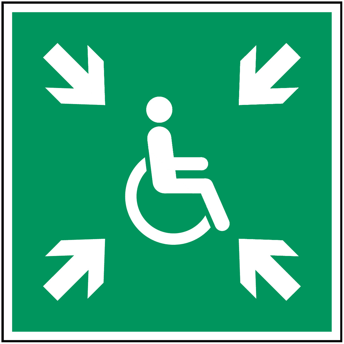 BRADY - Rifugio temporaneo in caso di emergenza – ISO 7010