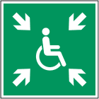 BRADY - Rifugio temporaneo in caso di emergenza – ISO 7010 134827