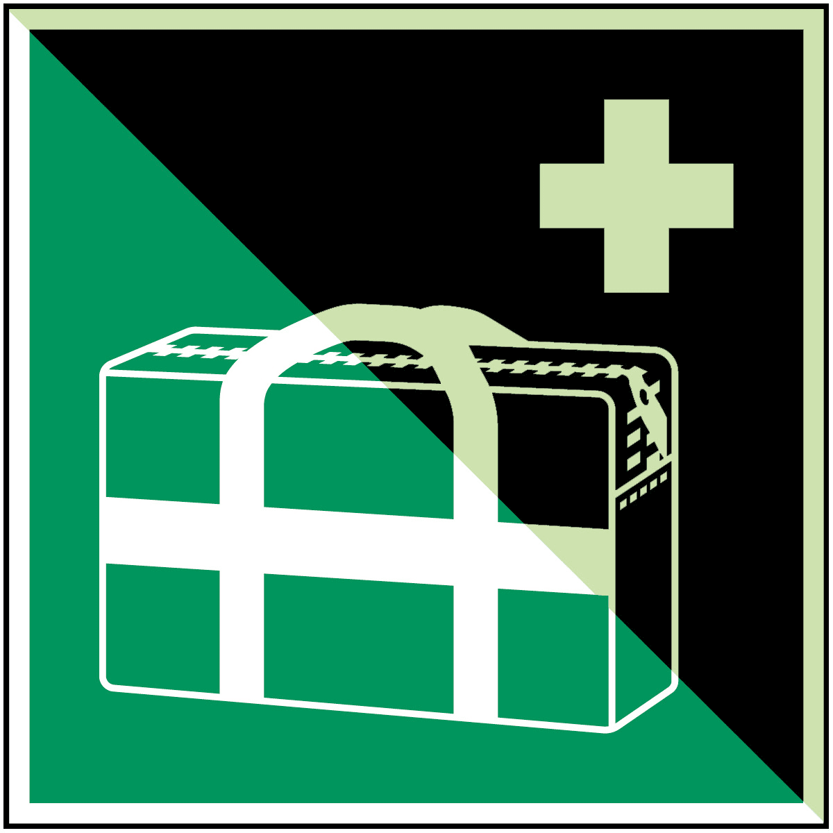 BRADY - Borsa medica di emergenza – ISO 7010