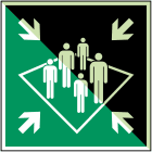 BRADY - Punto di raccolta a bordo – ISO 7010 134946