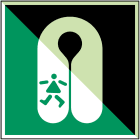 BRADY - Giubbotto di salvataggio per bambini – ISO 7010