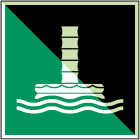 BRADY - Condotto di abbandono nave – ISO 7010