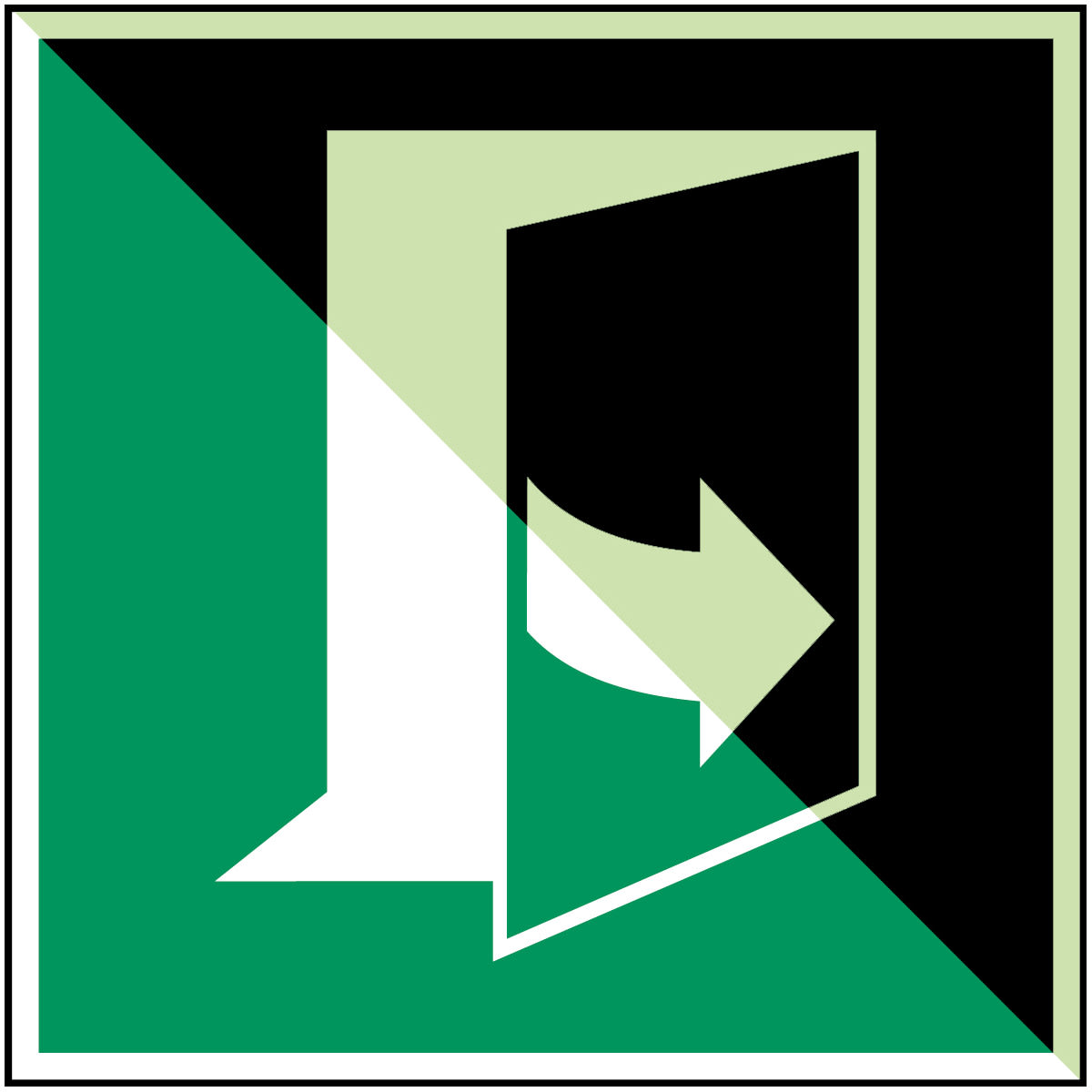 BRADY - Per aprire la porta, tirare lato sinistro – ISO 7010 135294