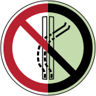 BRADY - Non lasciare la pista – ISO 7010