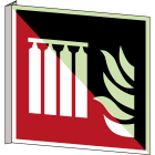 BRADY - Batteria fissa bombole antincendio – ISO 7010 135882