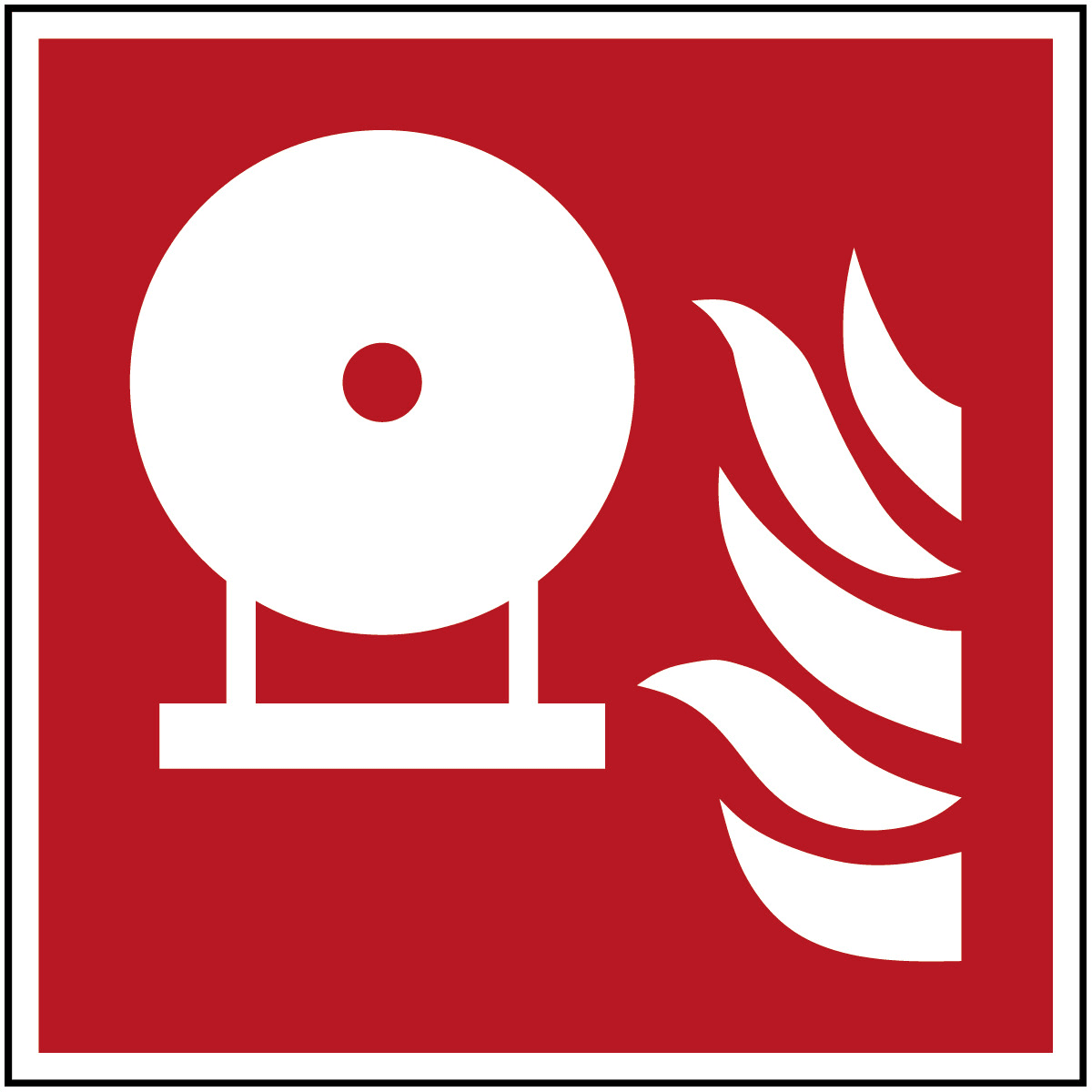 BRADY - Bombola antincendio fissa – ISO 7010