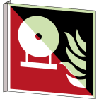 BRADY - Bombola antincendio fissa – ISO 7010