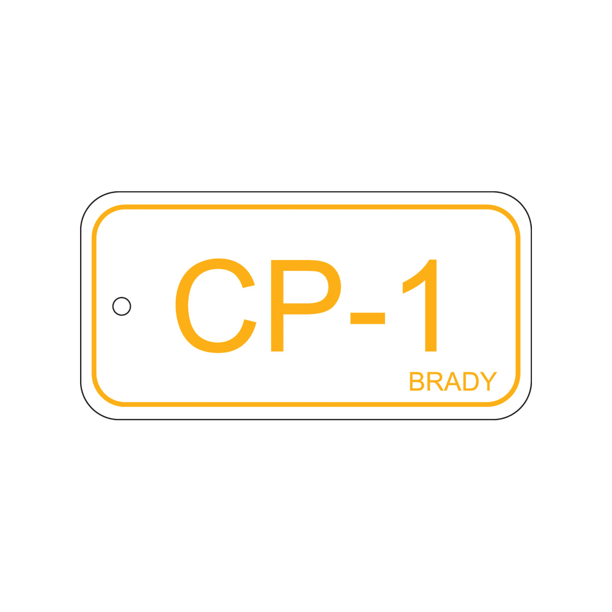 BRADY - Targhetta per fonti di energia – quadri di comando