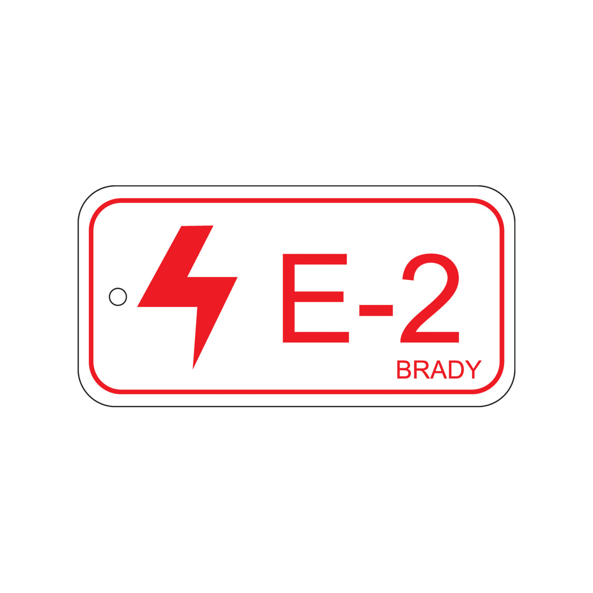 BRADY - Targhetta per fonti di energia – Impianti elettrici