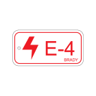 BRADY - Targhetta per fonti di energia – Impianti elettrici