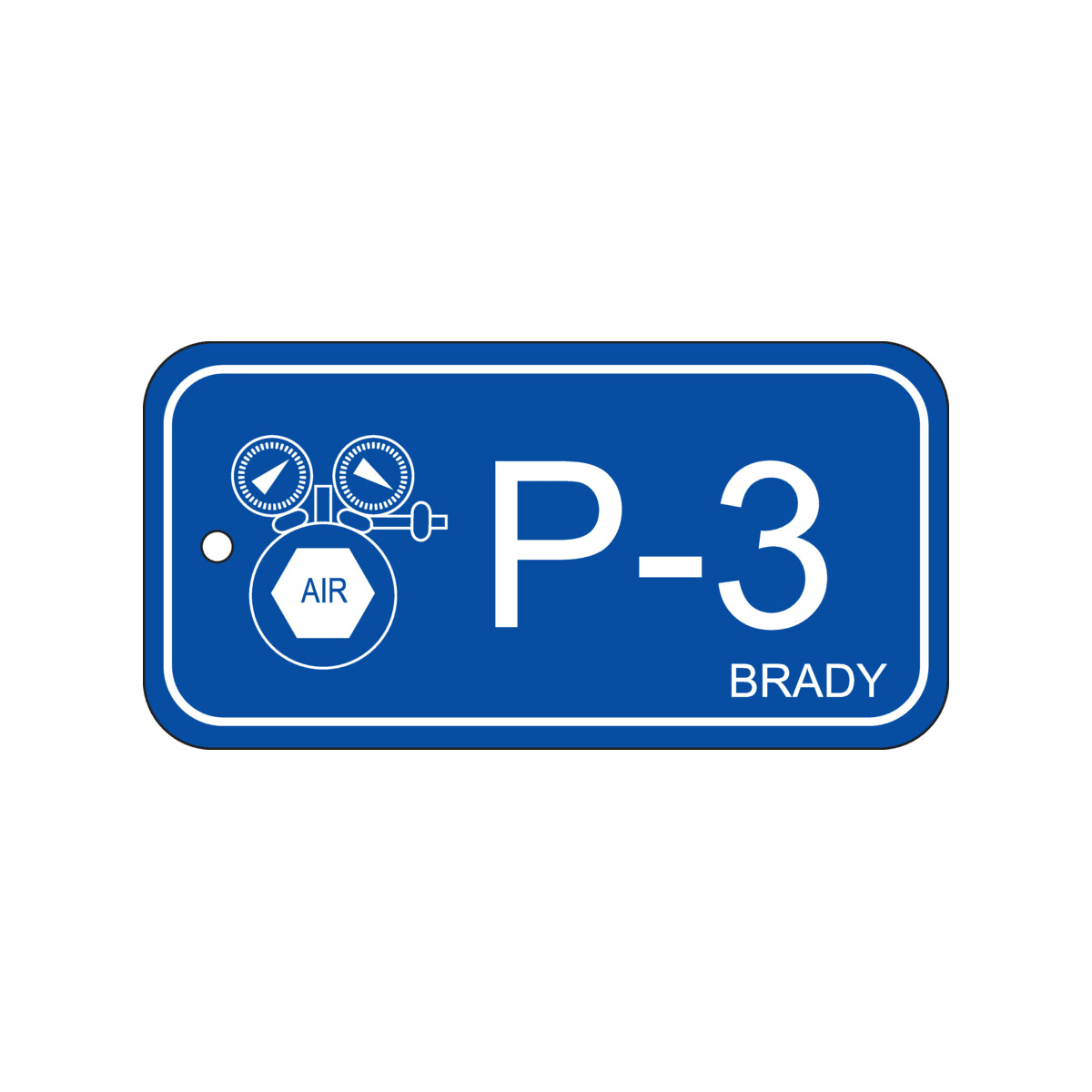 BRADY - Targhetta per fonti di energia – pneumatiche