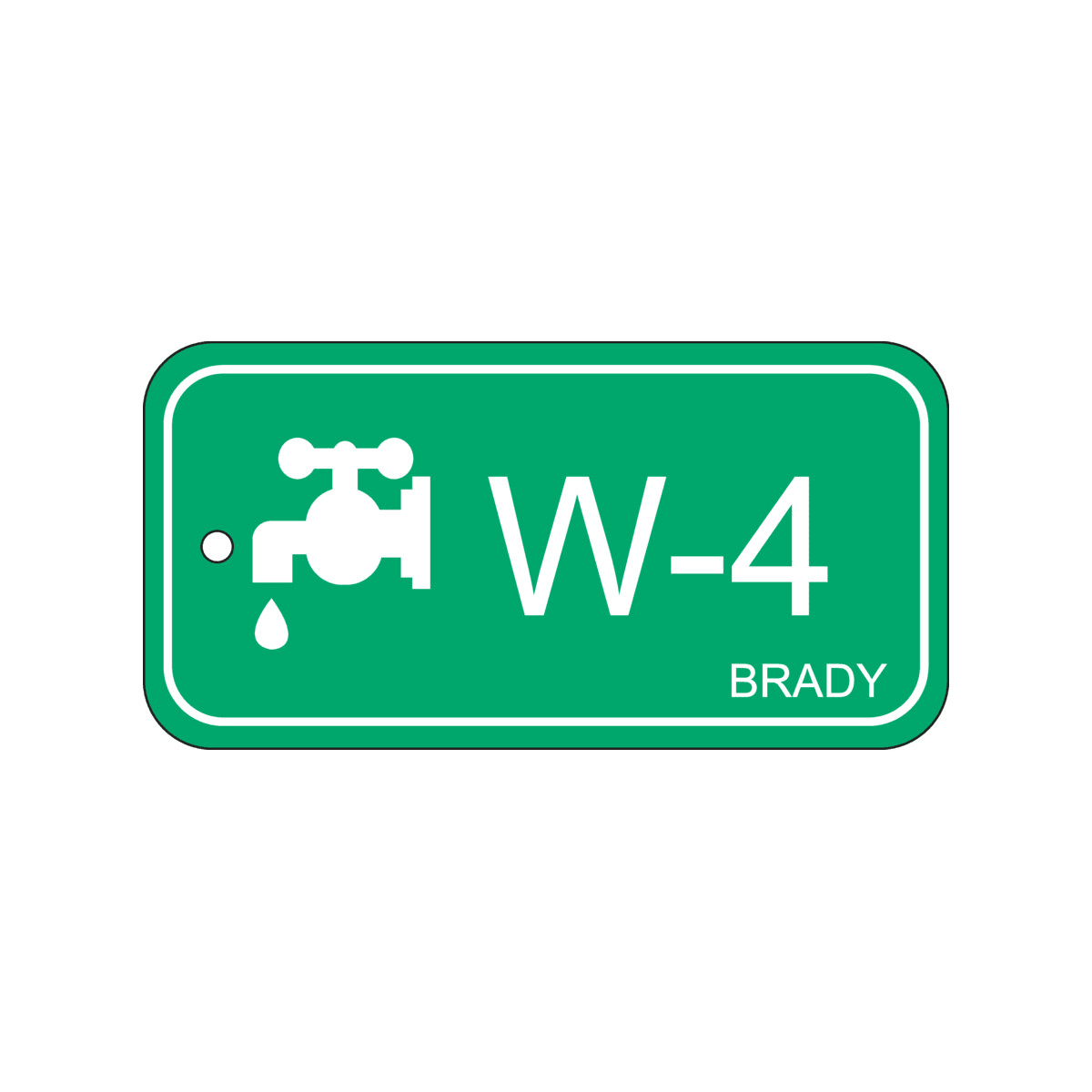 BRADY - Targhetta per fonti di energia – acqua