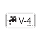 BRADY - Targhetta per fonti di energia – valvole