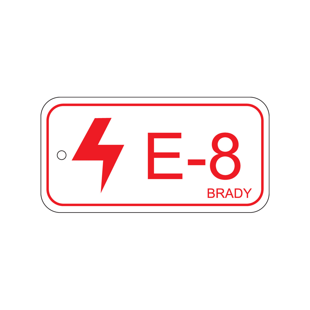 BRADY - Targhetta per fonti di energia – elettriche