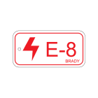 BRADY - Targhetta per fonti di energia – elettriche