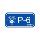 BRADY - Targhetta per fonti di energia – pneumatiche