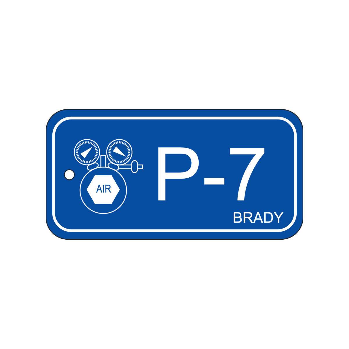 BRADY - Targhetta per fonti di energia – pneumatiche