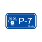 BRADY - Targhetta per fonti di energia – pneumatiche