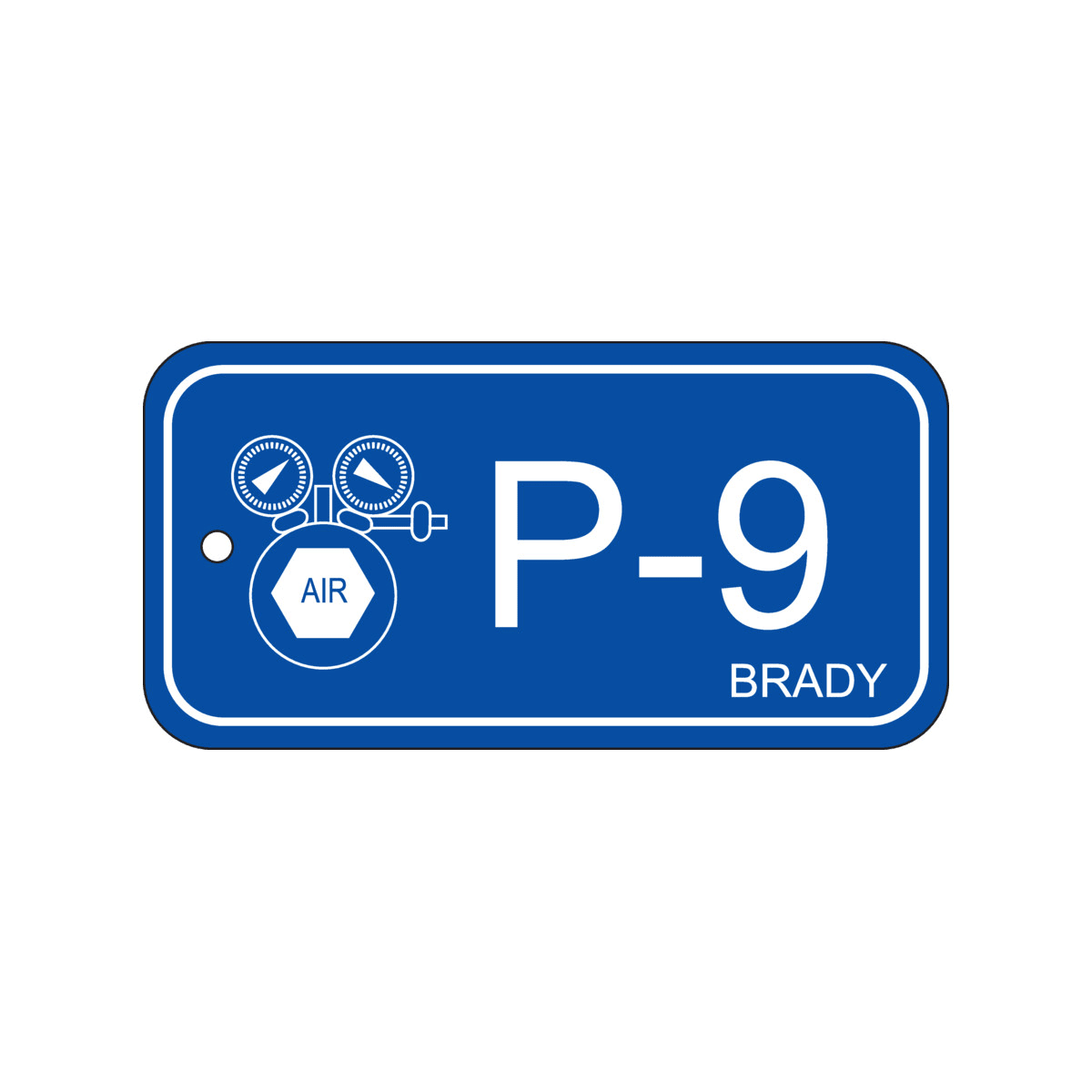 BRADY - Targhetta per fonti di energia – pneumatiche 138742