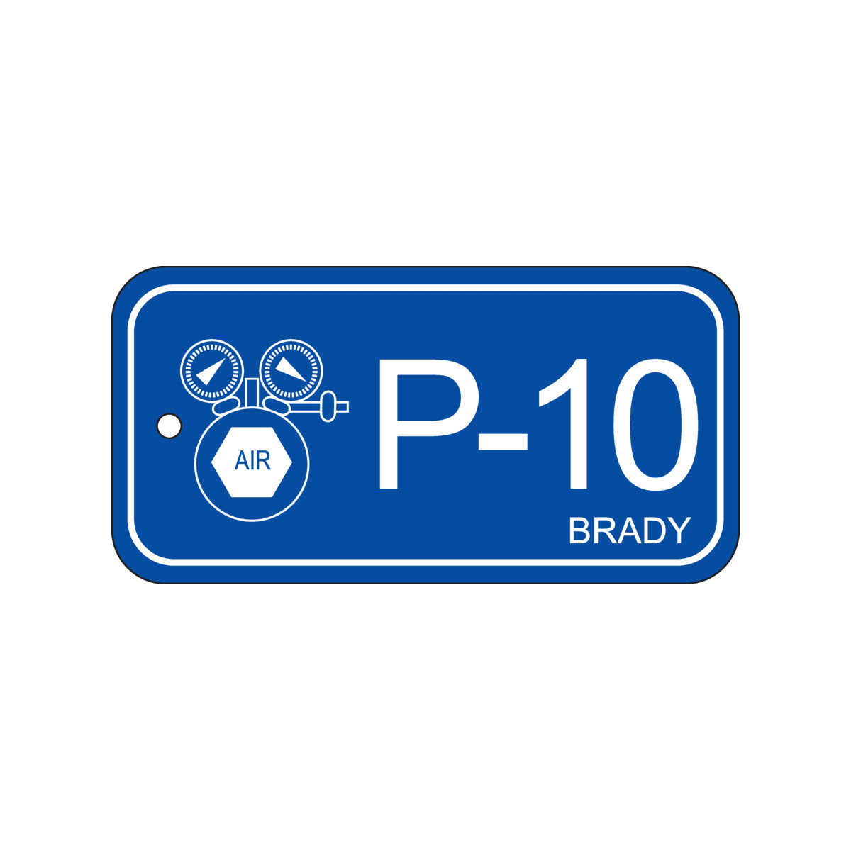 BRADY - Targhetta per fonti di energia – pneumatiche 138743
