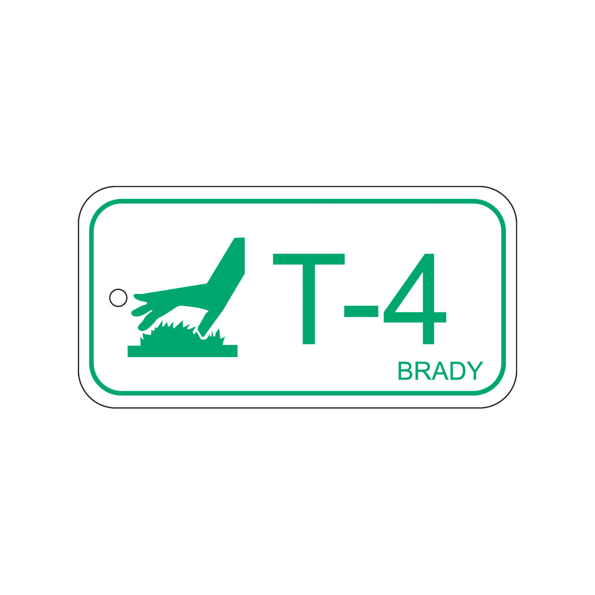 BRADY - Targhetta per fonti di energia – termiche