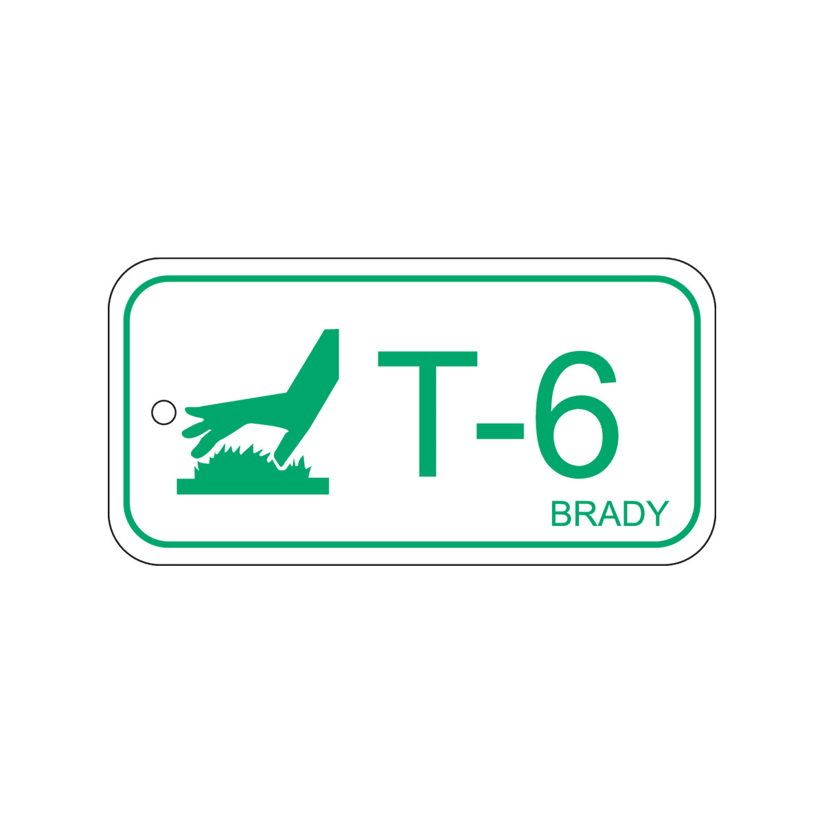 BRADY - Targhetta per fonti di energia – termiche