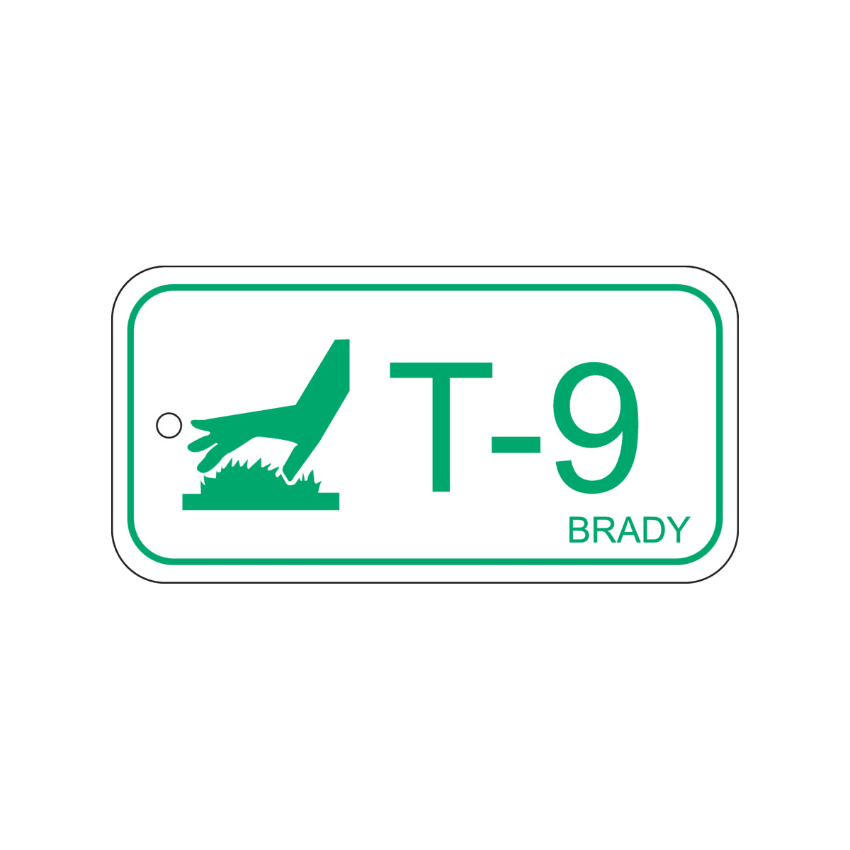 BRADY - Targhetta per fonti di energia – termiche