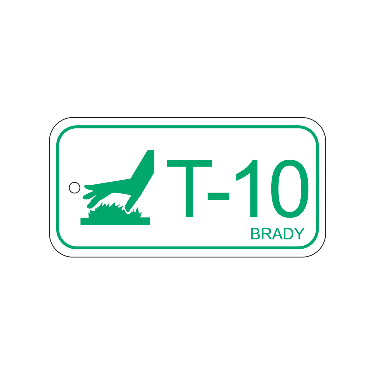 BRADY - Targhetta per fonti di energia – termiche