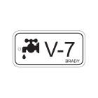 BRADY - Targhetta per fonti di energia – valvole