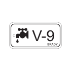BRADY - Targhetta per fonti di energia – valvole