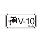 BRADY - Targhetta per fonti di energia – valvole
