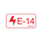BRADY - Etichetta per fonti di energia – elettriche