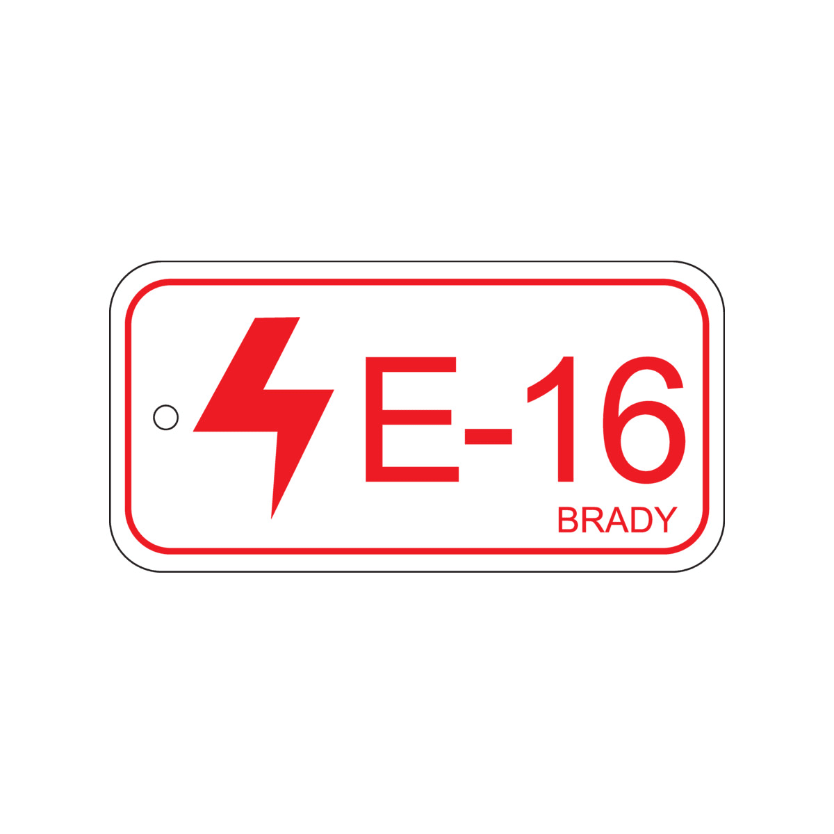BRADY - Targhetta per fonti di energia – Quadri di comando