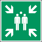 BRADY - Punto di ritrovo ed evacuazione – ISO 7010