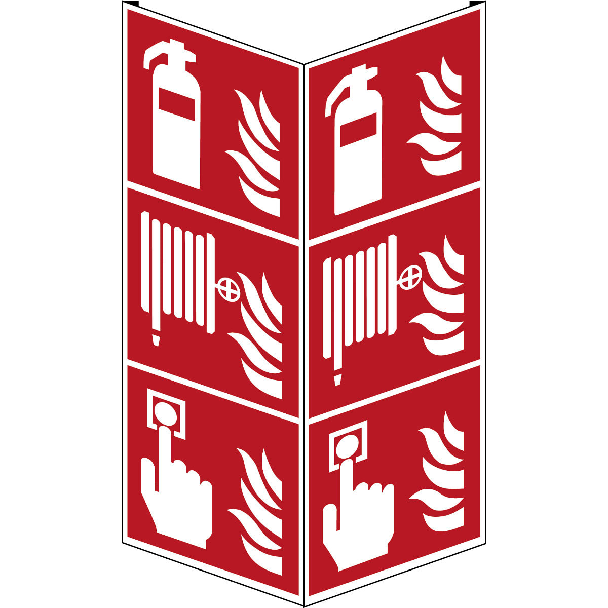 BRADY - Estintore, naspo antincendio e punto di chiamata allarme antincendio – ISO 7010 138936