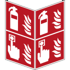 BRADY - Naspo antincendio e punto di chiamata allarme antincendio – ISO 7010