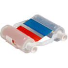 BRADY - Nastro heavy duty rosso e blu per stampanti BBP35 e BBP37