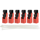 BRADY - TagLock per interruttori: Interruttore – 6/pk